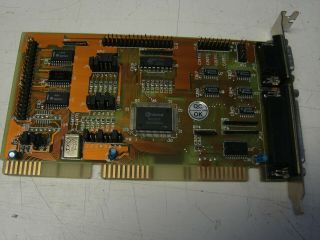 16 Bit Isa Ide Fdd Controller With I/o Board Winbond Chip Pack In Tell 1992