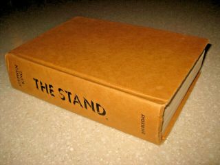 The Stand By Stephen King (hardcover,  1978) All Tan First Edition - Print Vintage