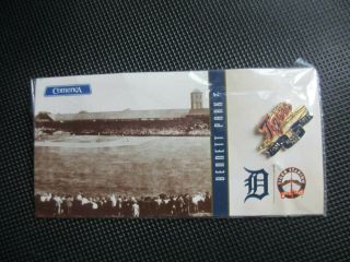 Bennett Park Detroit Tigers Lapel Pin In Package