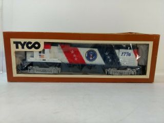 Vintage Tyco Spirit Of 1776 Diesel Train Engine Ho Gauge Scale Tr1877