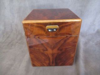 Lorenzi Milano - Burl Wood Cigar Humidor Box Dl