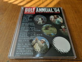 Vintage 1964 Golf Digest Annual Issue: The Game 