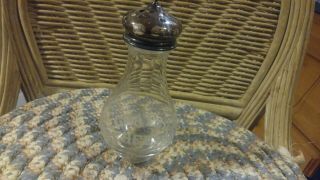 Vintage Glass Grated Cheese Shaker