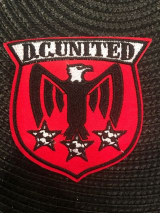 D.  C.  United Mls Major League Soccer Vintage Iron On Embroidered Patch 3 " X 3 "