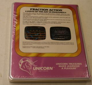 VERY RARE Fraction Action by Unicorn for Atari ST - 2