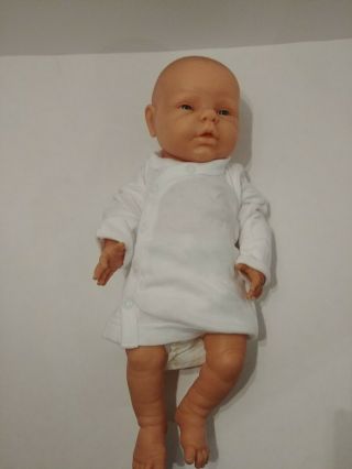W1 Vintage Berjusa Berenguer Anatomically Correct Baby Boy Doll 17 " Long Vinyl