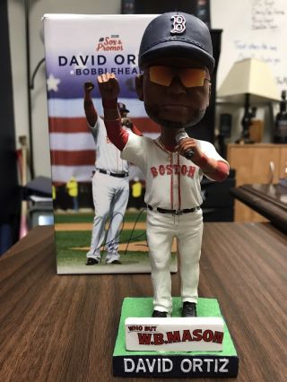 David Ortiz 2016 Sga Bobblehead Nib - Boston Red Sox - Big Papi