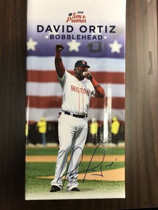 David Ortiz 2016 SGA Bobblehead NIB - Boston Red Sox - Big Papi 2