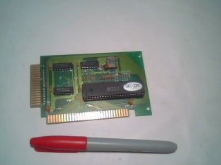 Tiny Floppy Controller Card 8 - Bit Isa Um8397 Ibm 5150 5160 5155 Pc/xt Portable