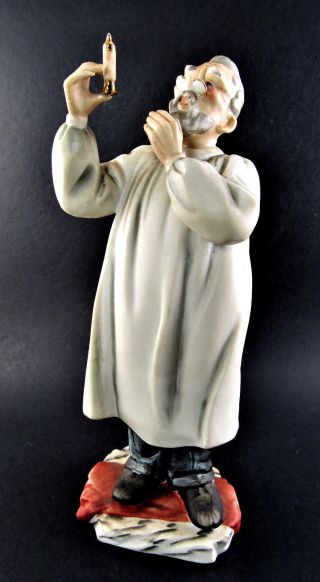 Vintage Andrea By Sadek Porcelain Doctor Figurine Marked 6630 Made In Japan (a37