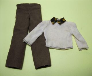 Vtg 1976 Sunshine Family Father Dad Steve Doll 2321 - White Sweater/pants Clothes