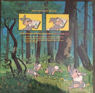 Vintage Children’s Golden Book,  Bambi’s Fragrant Forest,  NEVER SCRATCHED 1975 2