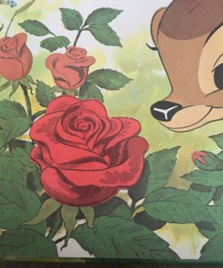 Vintage Children’s Golden Book,  Bambi’s Fragrant Forest,  NEVER SCRATCHED 1975 3