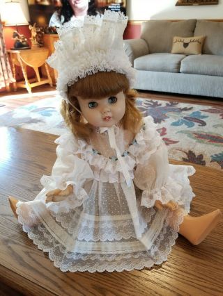 Vintage American Doll Toodles Doll 24” Flirty Eyes Tagged Princess Dress 1960