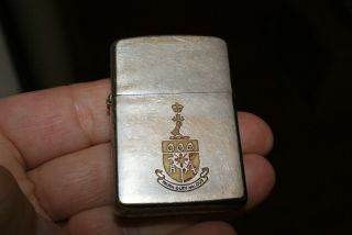 1950 Canada Zippo Lighter With Royal Military College Of Canada Logo