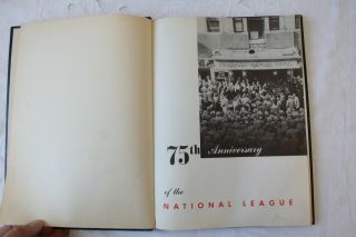 1951 National League 75th Anniversary Official History Book Baseball Dodgers 2