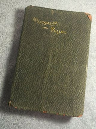 Antique 1913 Testament From The Greek American Bible Society Ny Vintage