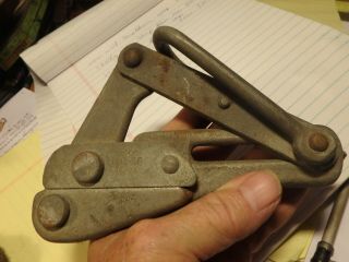 Vintage Klien Tool Chicago Grip 1500,  1613 - 30.  08 - Wire Clamp/carrier