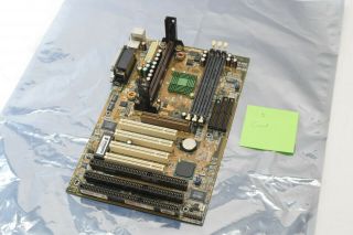 Asus P2b Slot 1 440bx Rev 1.  02 Motherboard Retro Pentium Ii Iii - (1)