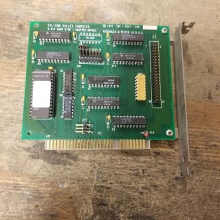 Silicon Valley Computer 8 Bit Hard Disk - Adapter Adp50l Vintage Card