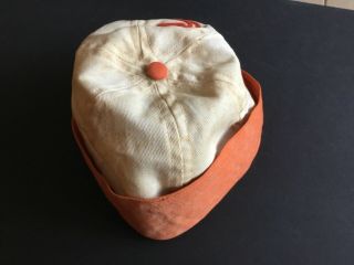 Rarely Seen 1960s Size L Baltimore Orioles Stadium Giveaway Hat (staining) 3