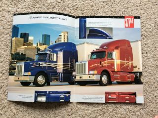 1997 Peterbilt model 377 A/E,  Heavy - duty trucks sales literature. 3