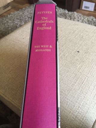 Folio Society The Cathedrals Of England The West And Midlands Pevsner