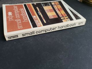 Vintage 1971 Digital DEC PDP - 8/e Small Computer Handbook PDP 8E 2
