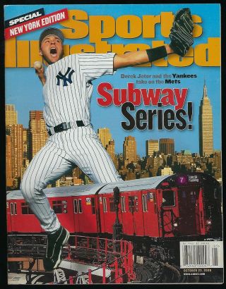 2000 (oct 23) Sports Illustrated - Subway Series - Yankees Vs Mets - Oklahoma Fb