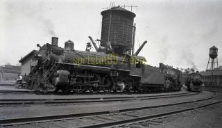 1934 Crip Rock Island 4 - 6 - 2 Locomotive 873 @ Chicago - Vtg Railroad Negative