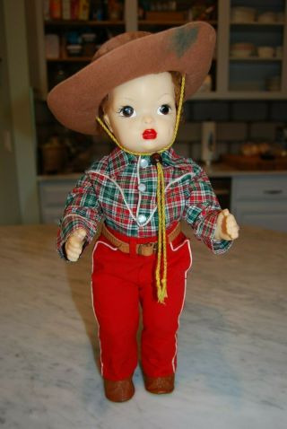 Vintage Terri Lee Doll Clothing - Jerri Lee Western Roundup Riding Costume