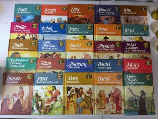 Biblearn Series Vintage 1976 - 1979 Bible Books For Children Complete Set Of 25