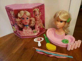 Vintage 1971 Mattel Quick Curl Barbie Beauty Center 4027 - 0350