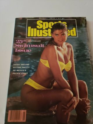 1989 Kathy Ireland Sports Illustrated 25th Anniversary Swimsuit Issue No Label 2