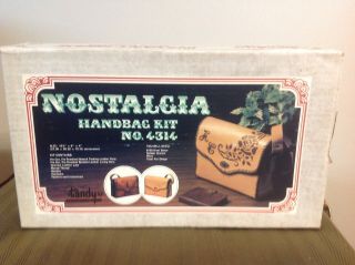 Vintage Tandy Leather Nostalcia Handbag Kit No.  4314 -
