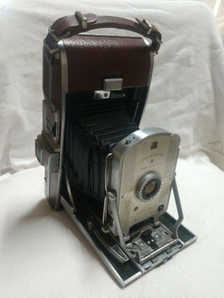 1948 Vintage 1st Polaroid Model 95 Land Camera Instant Folding Antique