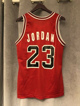 Vintage Chicago Bulls Nba Basketball Jersey / Shirt 23 Jordan Champion Size 40