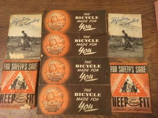 J A Phillips & Co Ltd Cycles Bicycle Leaflets Catalogues Manuals