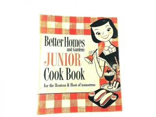 Junior 1st Edition Cook Book 1955 Better Homes Vintage