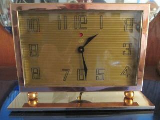 Vintage Antique Art Deco Ge General Electric Clock Model 6h50