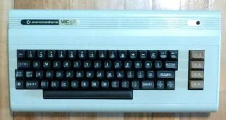 Very Vintage Commodore Vic 20 Computer Keyboard Only