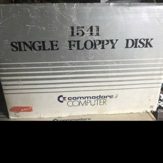 Commodore 1541 Single Floppy Disk Drive for the C64 W/ 2