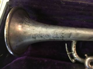 Vintage H.  N.  White King Liberty Trumpet Antique