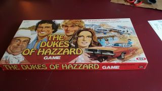 Vintage 1981 Milton Bradley Dukes Of Hazzard Board Game