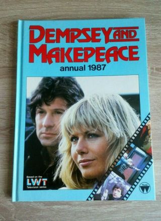 Dempsey And Makepeace Annual 1987 Vintage Police Television Series Hardback