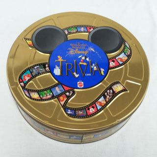 The Wonderful World Of Disney Trivia Game Complete In Tin Vintage 90s Family