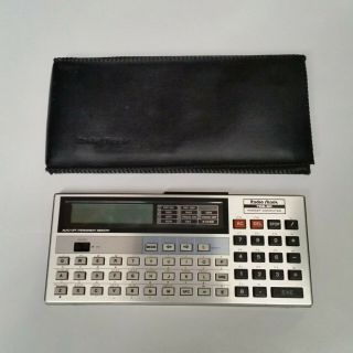 Radio Shack Trs - 80 Pocket Computer Pc - 4 Calculator With Case -