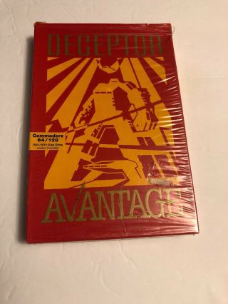 Deceptor For Commodore 64/128 Box And Disk
