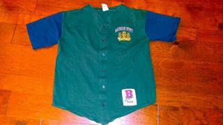 Vintage Michigan State Spartans Button Up Shirt Size Large