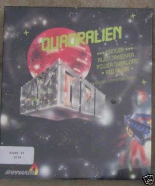 Quadralien For Atari 520/1040 St/ste Nib.  Us Release